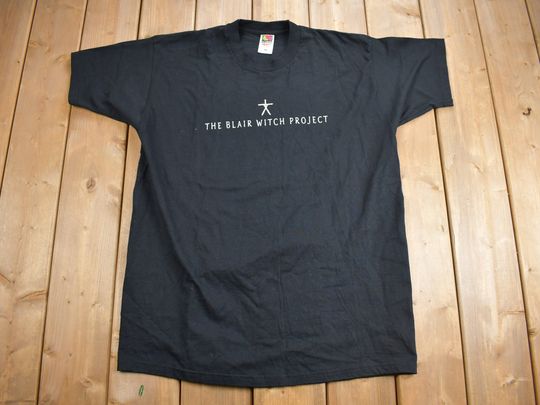 Discover Vintage 1999 The Blair Witch Project Movie Promo T-shirt / Vintage Movie Tee