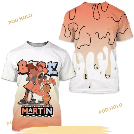 Discover Melanin 80s Baby Sneaker 3D Shirt Match Crimson Bliss 5s Tee