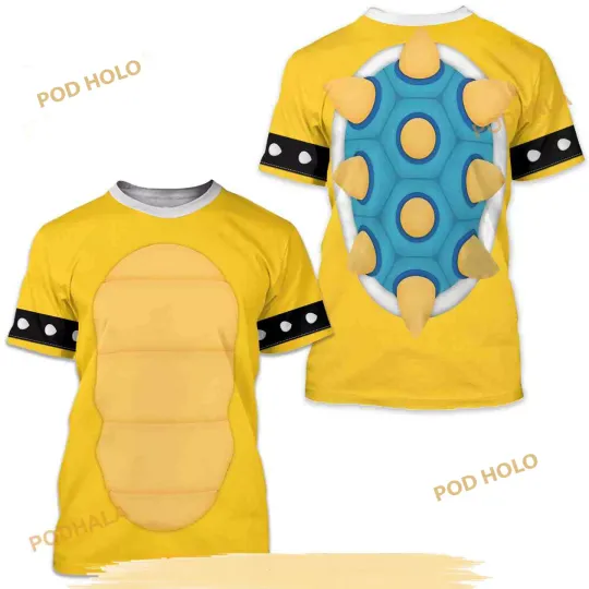 Discover Larry Koopa Unisex 3D Shirt & 8211 Super Mario Costume Halloween Cosplay