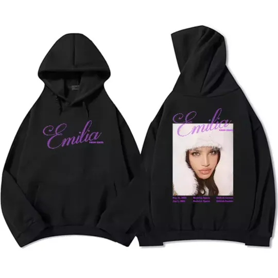 Discover Emilia Mernes Tour 2025 Hoodie For Fans S-5XL Double Sided