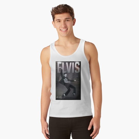 Discover 04 Dance Style Elvis In Poster Concert Tank Top
