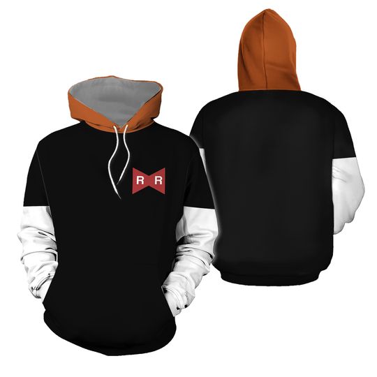 Discover Android 17 Dragon Ball Z Anime 3D Printed Hoodie