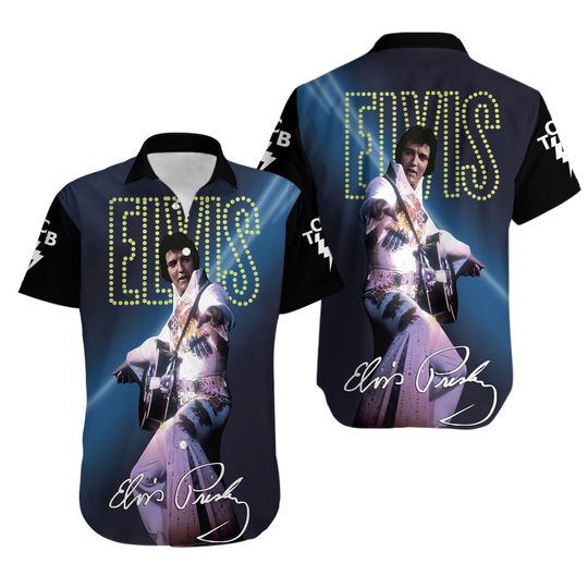 Discover Apparels Elvis Presley Hawaiian Shirt