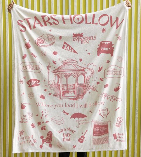 Discover Gilmore Girls Velveteen Plush Blanket Gift