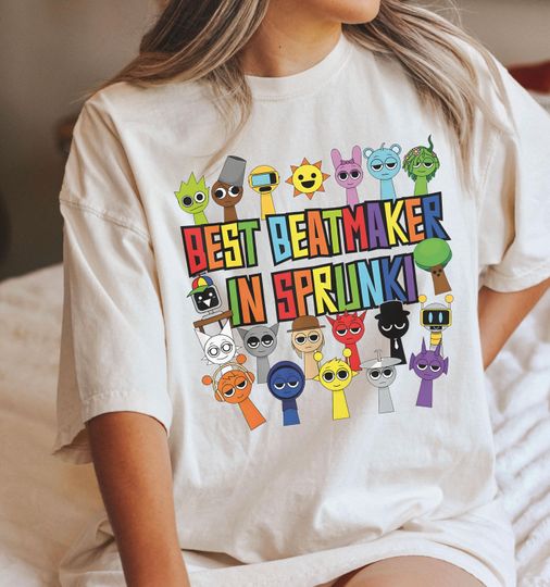 Discover Best Beatmaker In Sprunki Game Shirt, Sprunki Fan Shirt