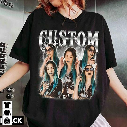 Discover Custom Bootleg Rap Tee, Personalized Birthday Bootleg Gift