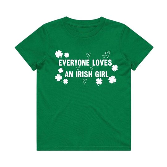 Discover Everyone Loves an Irish Girl - Cropped Fit Tee - Lorelai Gilmore Inspired