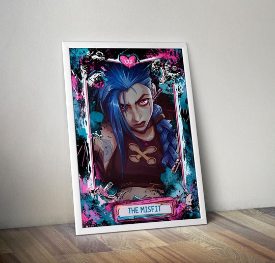 Discover Jinx Tarot Poster from Arcane
