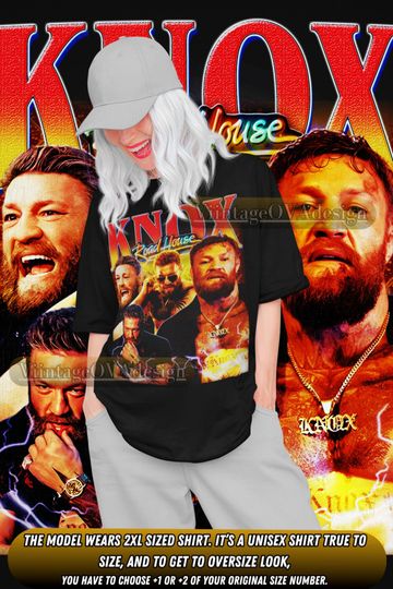 Discover Knox Tshirt, Homage Conor McGregor 90s Tee, Knox Character Movie 2024