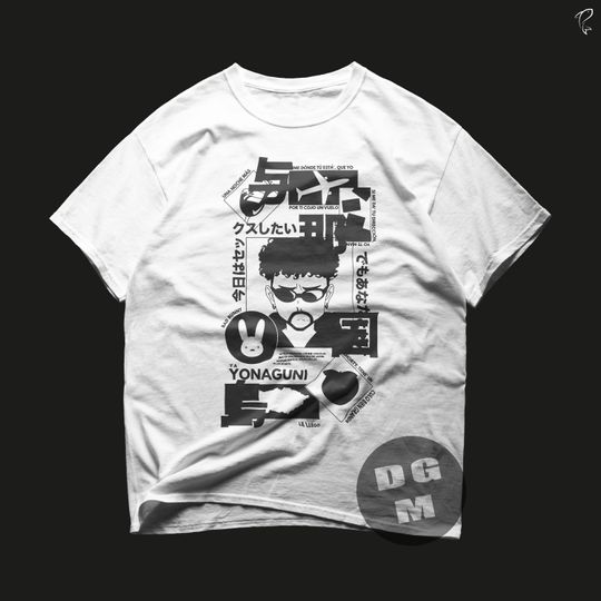 Discover Bad Bunny T-Shirt Latin Music Merch Graphic Tee
