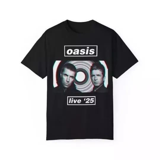 Discover Oasis World Tour Live 2025 T-Shirt