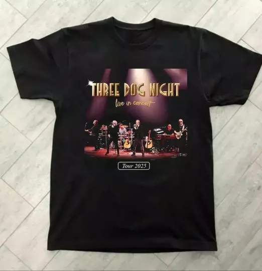 Discover Three Dog Night Band Tour 2025 Gift for Fan Shirt