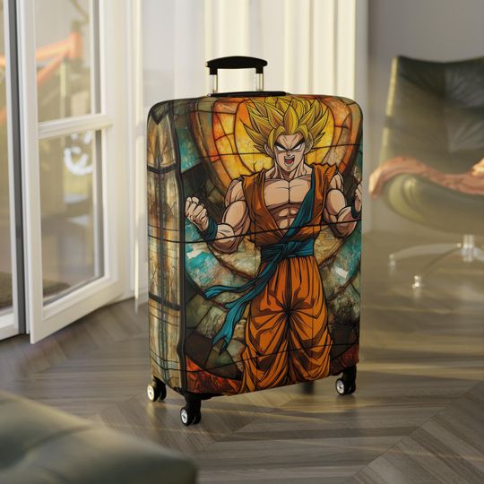 Discover Dragon Ball Z | Goku | Luggage Cover in 3 sizes| Gifts for him