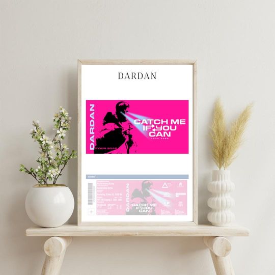 Discover Dardan Poster | Music Cover Wall Art