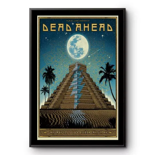 Discover Dead Ahead At Riviera In Cancun, Mexico On January 12, 2025 Tour Poster