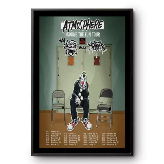 Discover Atmosphere Imagine The Fun 2025 Tour Limited Poster