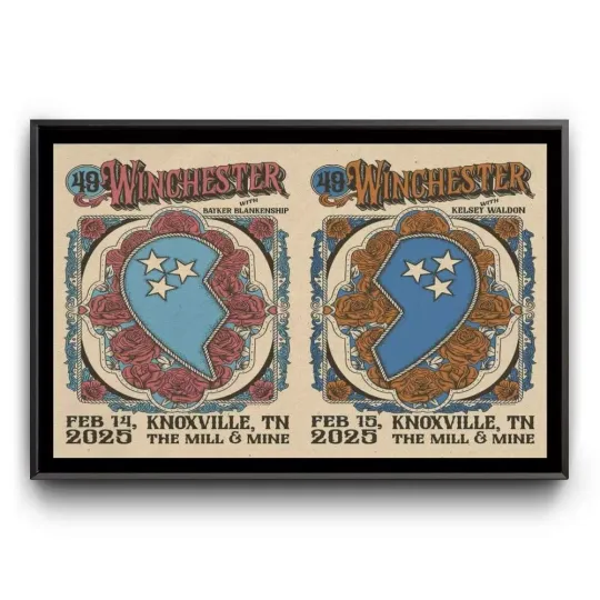 Discover 49 Winchester Feb 14-15 2025 The Mill & Mine In Knoxville, TN Tour Poster