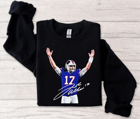 Discover Josh Allen Vintage Shirt, Josh Allen Football Sweatshirt