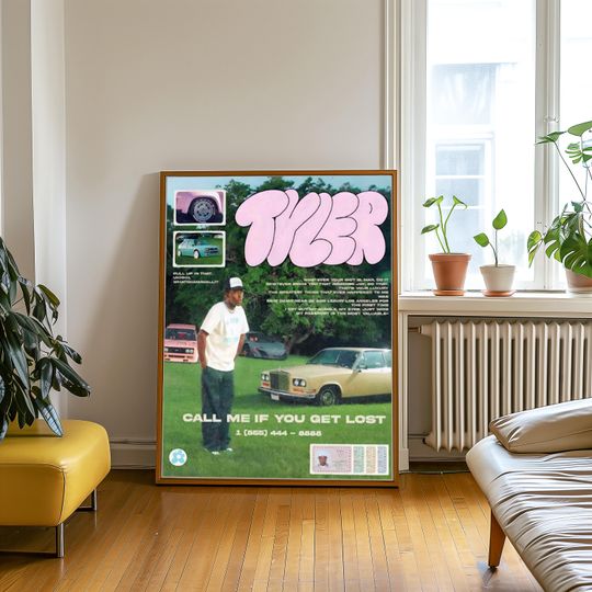 Discover Tyler The Creator Call Me If You Get Lost Premium Poster Print