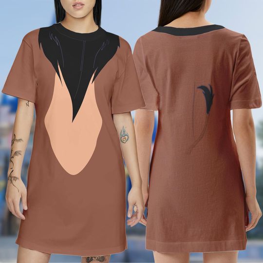 Discover Scar Lion Uncle Dress T-shirt, Lion King Movie T-Shirt Dress