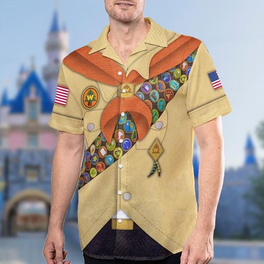 Discover Russell Up Movie Hawaiian Shirt - Button Up Style