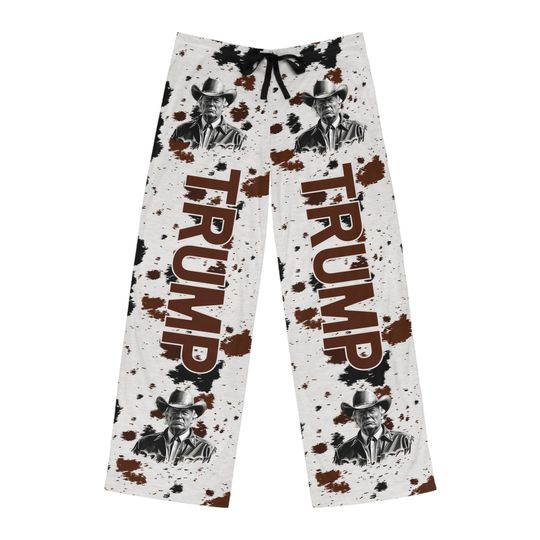 Discover Trump 2024 Men's Pajama Pants - Trump 2024 Republican MAGA Gift