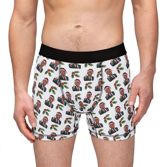 Discover Trump Underwear Men's Boxers, Funny Political Underwear Donald Trump