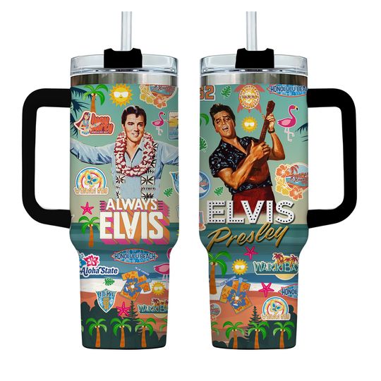Discover Elvis Presley Tumbler, Elvis King Tumbler, Tour 2024 Tumbler