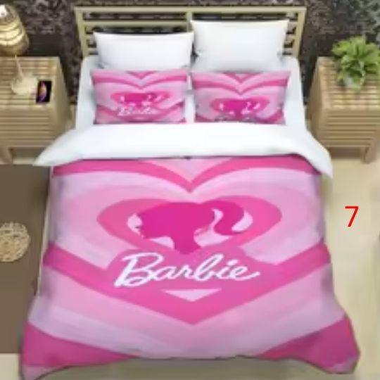 Discover Cute Barbie Bedding Sets birthday gift
