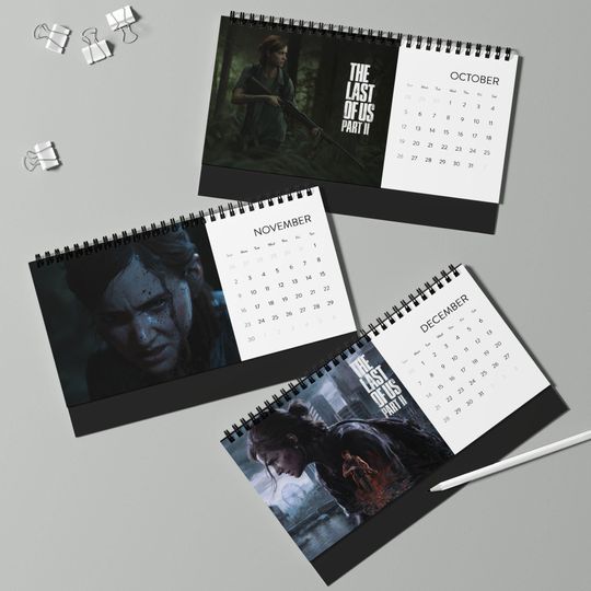 Discover The Last Of Us 2025 Desktop Gaming Calendar