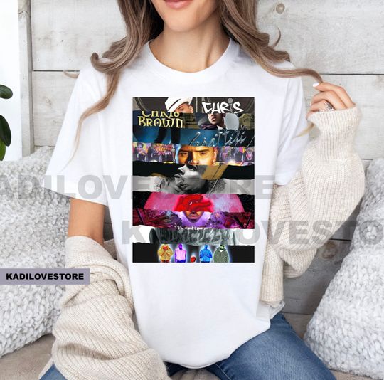 Discover Chris Brown 11:11 tour t-shirt Chris Brown the world Tour shirt