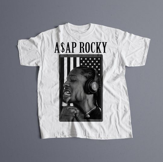 Discover ASAP Rocky T-shirt, asap Graphic Tee, Rocky Merch, Rap Shirt