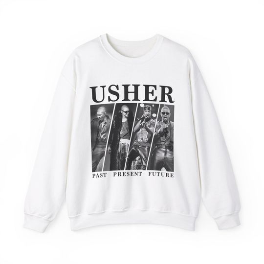 Discover Usher world tour sweatshirt Usher past