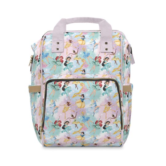 Discover Princess Ballerina Multifunctional Diaper Backpack