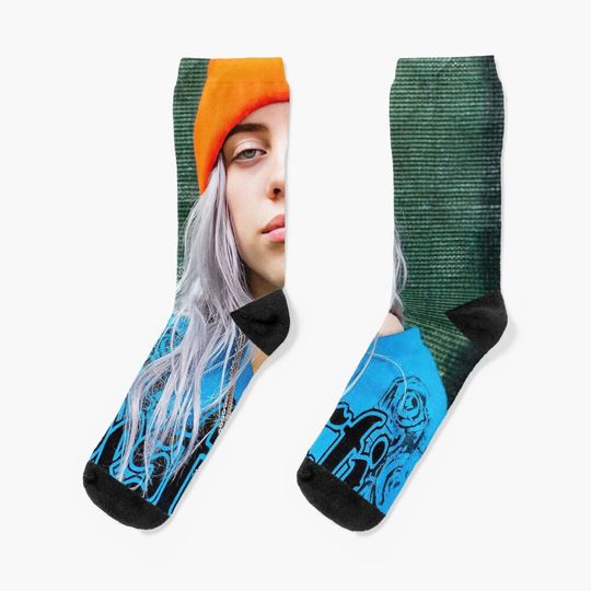 Discover Billie Eilish Socks, Gifts for Fan