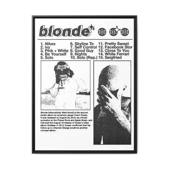 Discover Frank Ocean Poster