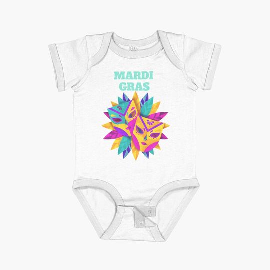 Discover Mardi Gras 202| Perfect Gift Baby One-Piece