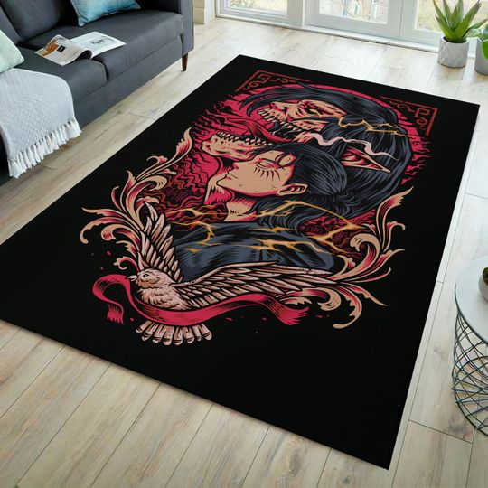 Discover Japanese Anime Manga Rug for Teen Room and Gift