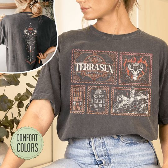 Discover Throne Of Glass Fan Shirt  Gift For Book Lover