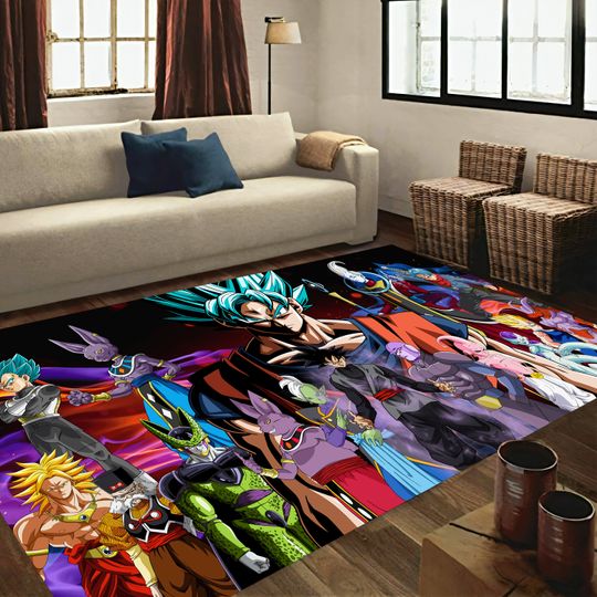 Discover Manga Character Rug for Anime Decor