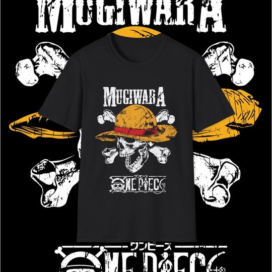 Discover Anime Shirt One Piece Unisex Softstyle T-Shirt, Manga Tee