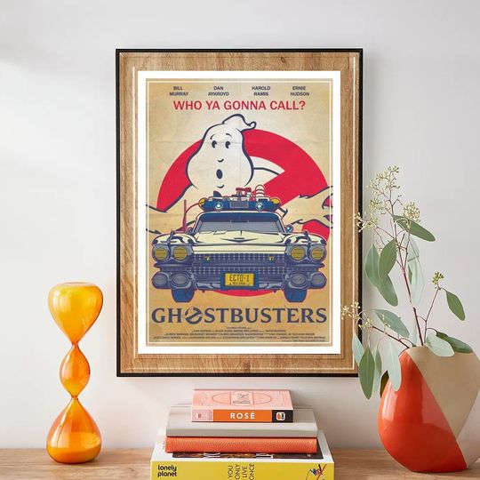 Discover Ghostbusters A4 Size Vintage Movie Poster