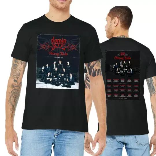 Discover Stray Kids World Tour 2025 Tshirt