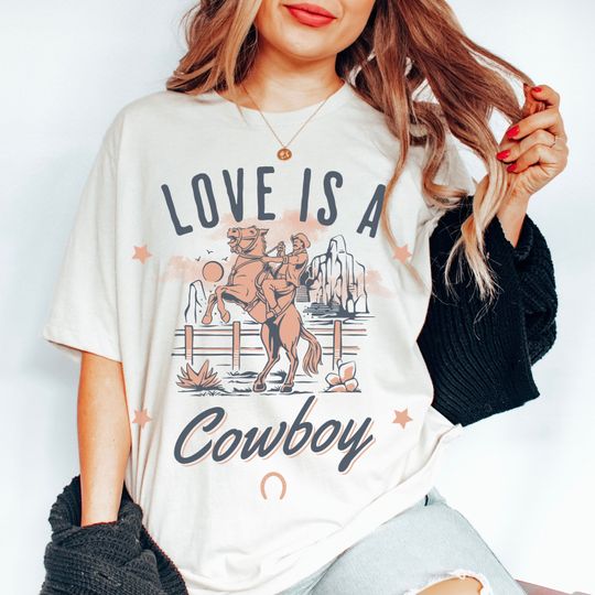 Discover Love is a cowboy shirt , Rodeo tshirt, Vintage Rodeo