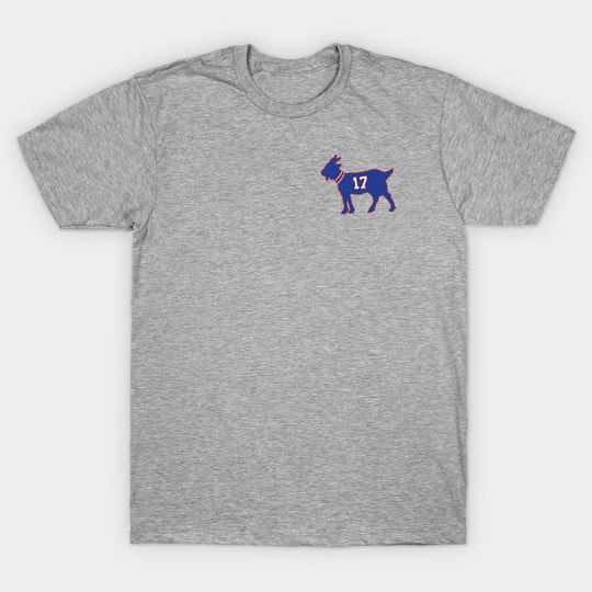 Discover Josh Allen GOAT Football Shirt (Blue)