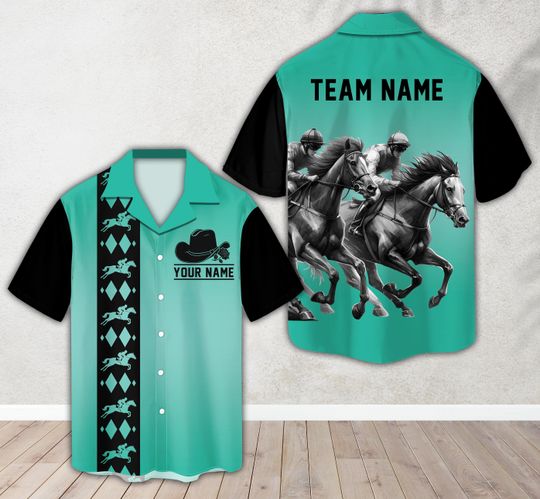 Discover Personalized Name Kentucky Derby Churchill Downs Hawaiian Shirt