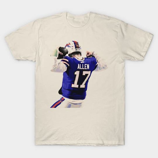 Discover Paint Josh Allen Football Shirt
