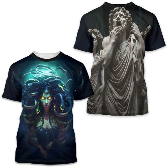 Discover Medusa Urban Legend Ancient Greece 3D Shirt
