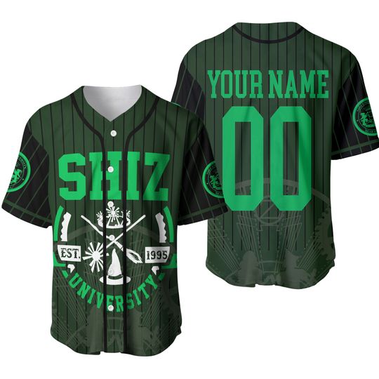 Discover Shiz University Wicked Personalized Baseball Jersey, Wicked Witch of the West Jersey Shirt