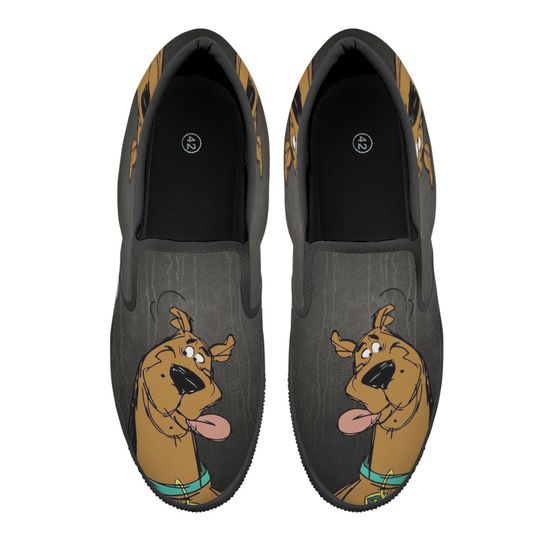 Discover Unisex Scooby Dooby Doo Sketch Cartoon Custom Slip Ons
